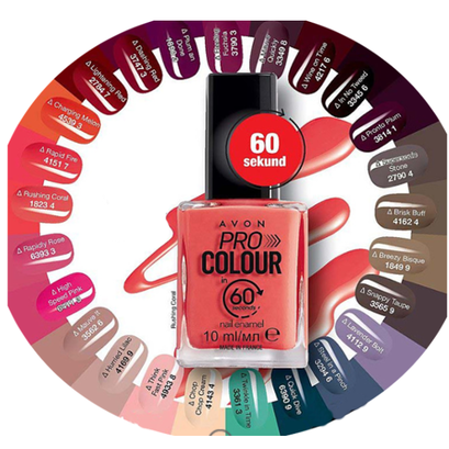 Lakier do paznokci 3w1: Baza + Kolor + Top Coat ( 60 s !)