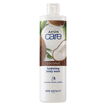 Intensywnie regenerujące mleczko do mycia ciała z olejkiem kokosowym (400 ml) - Avon Care