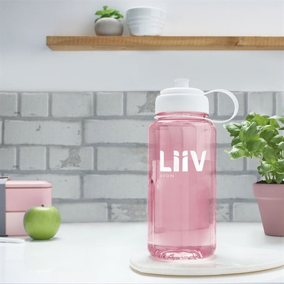 Butelka na wodę (1000 ml) - Suplement diety LIIV