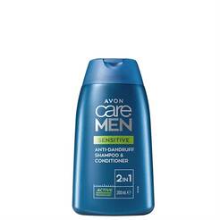 Przeciwłupieżowy szampon i odżywka 2w1 dla mężczyzn (200 ml) SENSITIVE -  AVON CARE MEN