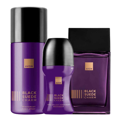 Zestaw Black Suede Charm