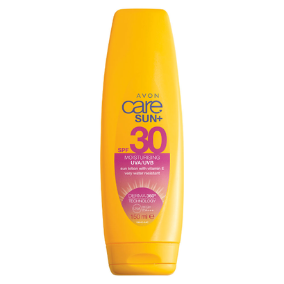 Nawilżający balsam do opalania z SPF 30 Avon Care Sun