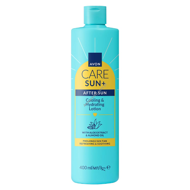 Kojąco-nawilżający balsam po opalaniu z aloesem (400 ml) - SUN +