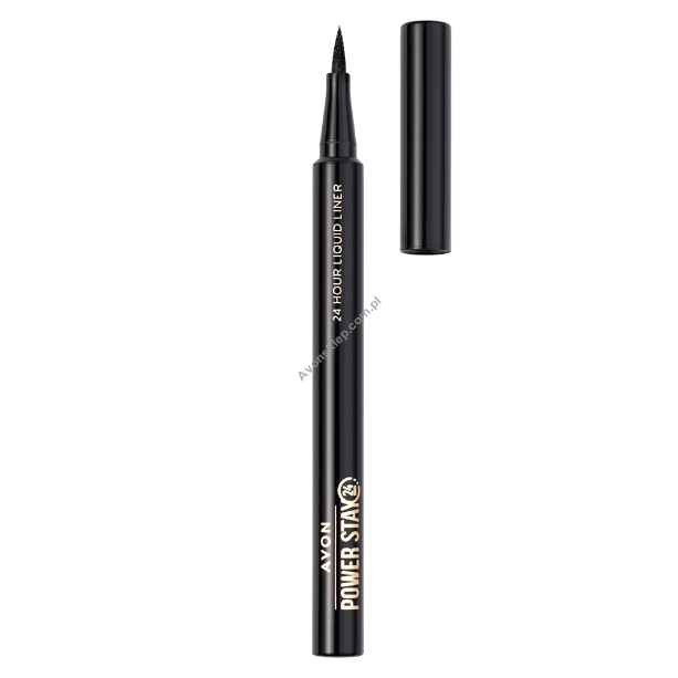 Płynny eyeliner 24 godziny Blackest Black Power Stay