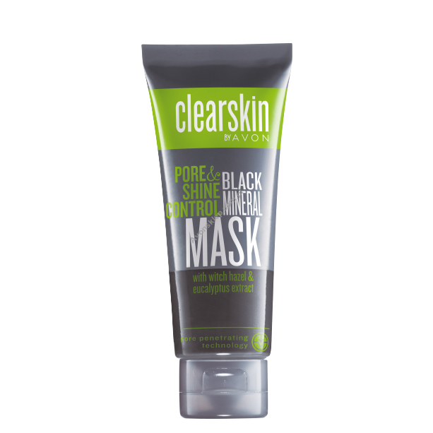 Maseczka głęboko oczyszczająca pory z aktywnym węglem (75 ml) - Clearskin