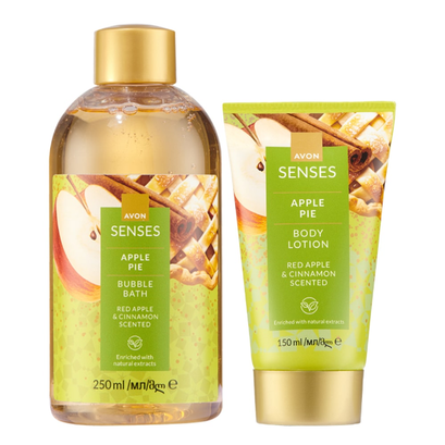 Zestaw pielęgnacyjny Czerwone Jabłka i Cynamon